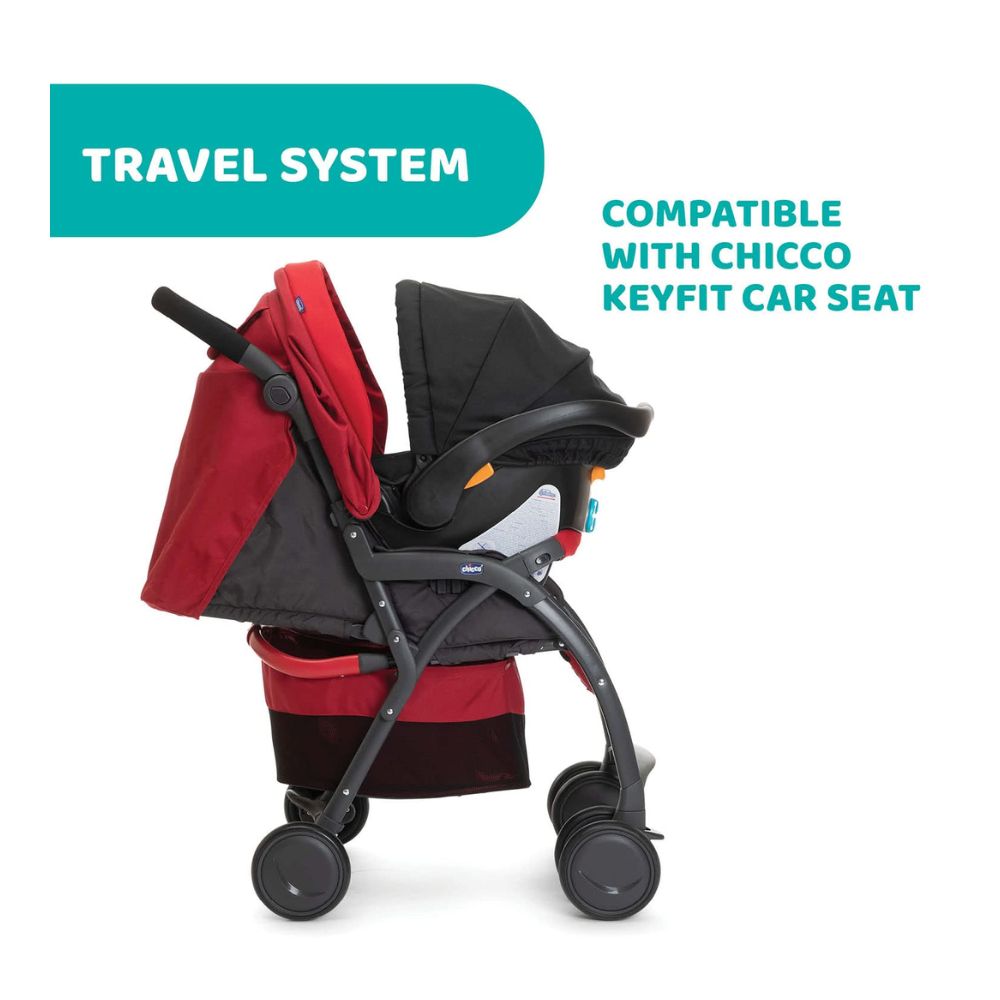 Simplicity Plus Stroller - Scarlet Red