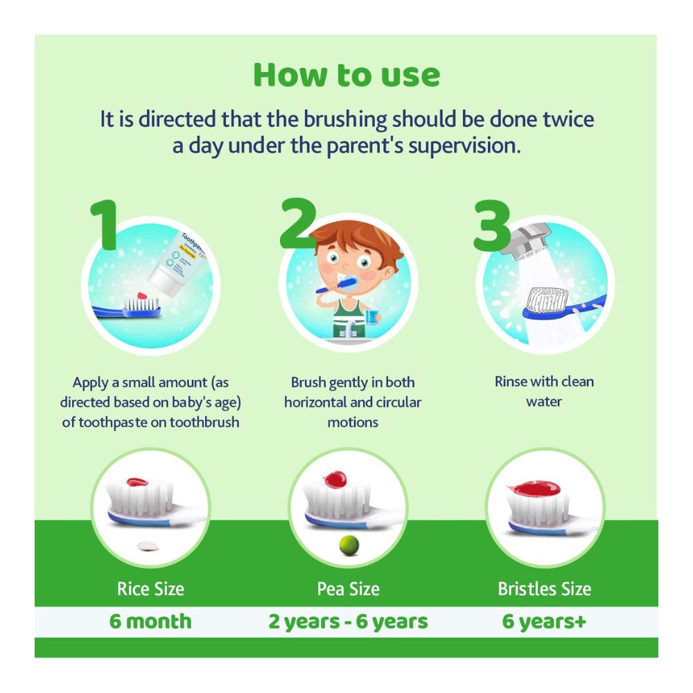 Toothbrush Pink 3Y-8Y- Green