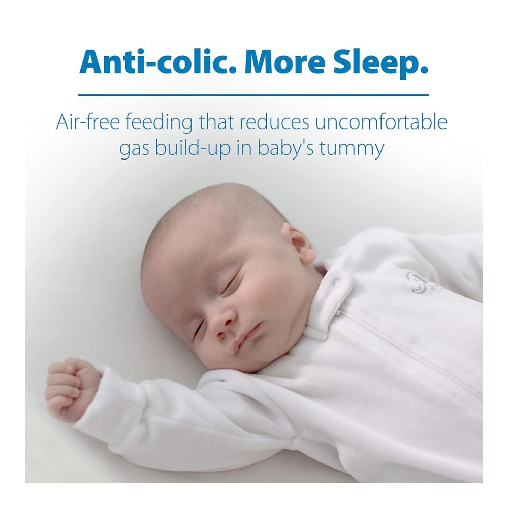 Anti-Colic Options+ Narrow-Neck Glass Feeding Bottle - 120 ml