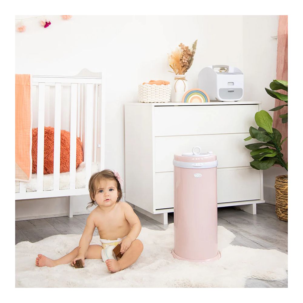 Diaper Pail- Blush Pink