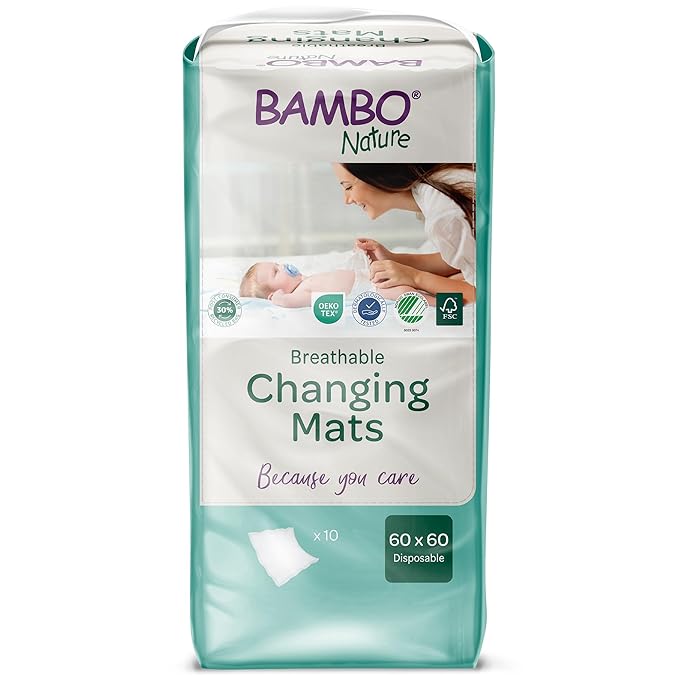 Disposable Changing Mat 60x60 cm - Pack of 10
