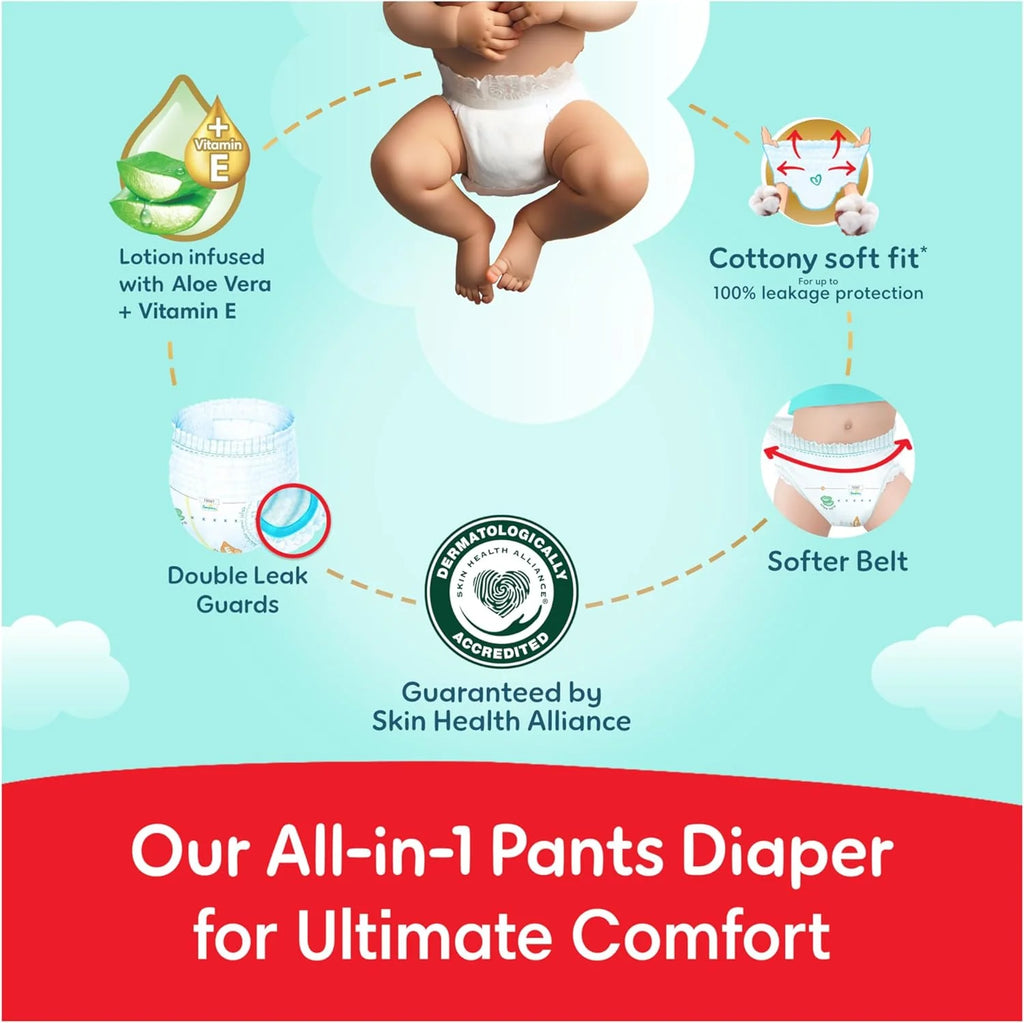 Ultimate Comfort Pants Size 4 9-14kg 50 Pants (Made In Egypt)