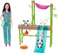 Barbie Careers Doll & Playset, Baby Panda Care and Rescue with Vet Doll