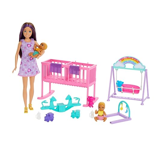 Barbie Skipper Doll & Nursery Playset