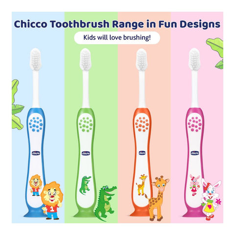 Toothbrush Pink 3Y-8Y- Green