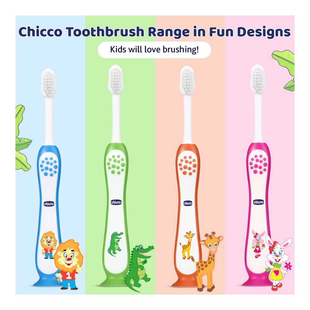 Toothbrush Pink 3Y-8Y- Blue