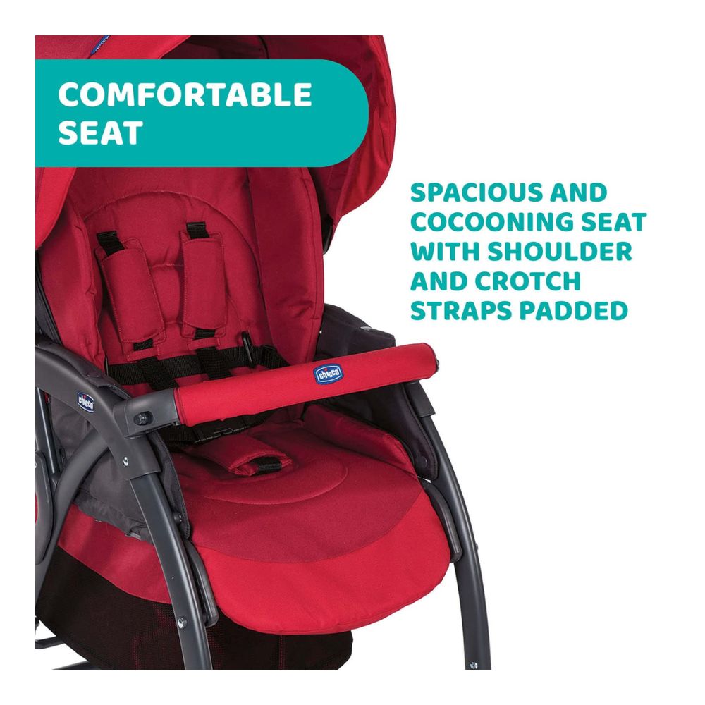 Simplicity Plus Stroller - Scarlet Red