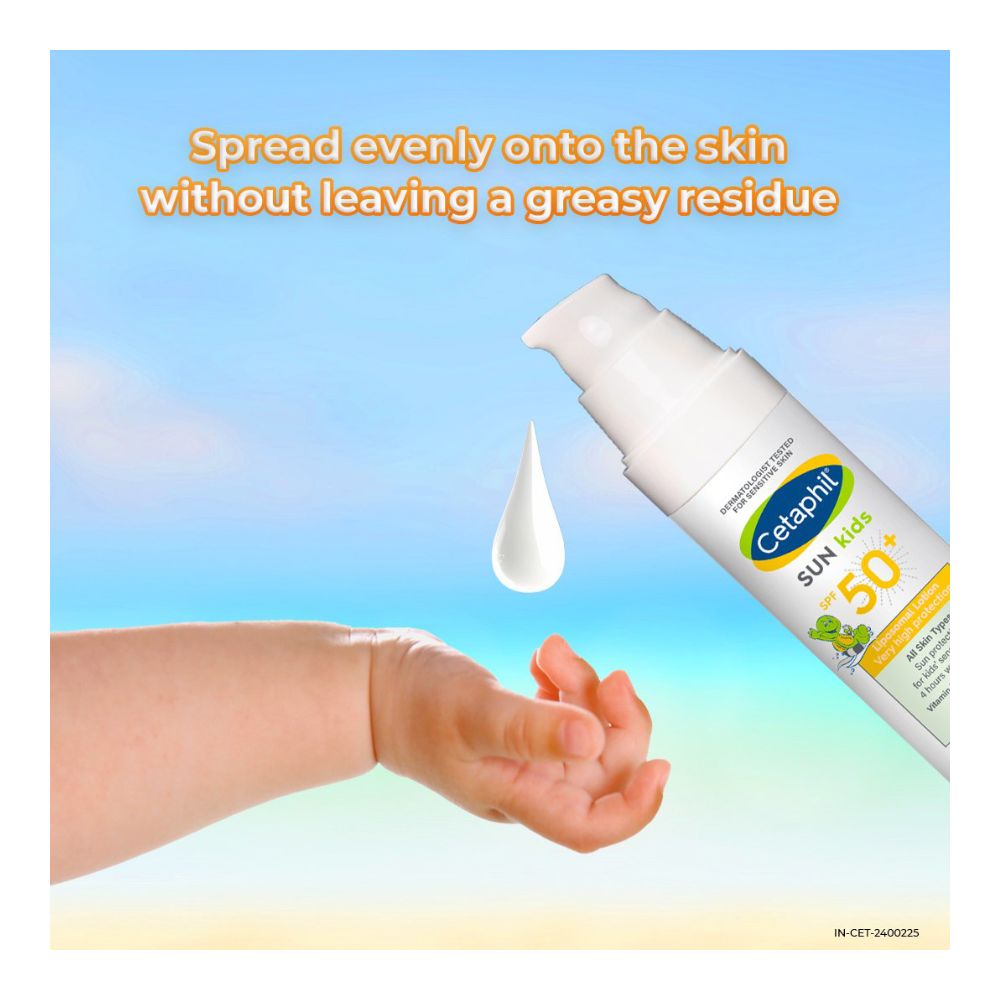 Cetaphil Sun Kids All Skin Type Liposomal Lotion SPF 50+ (150 Ml)