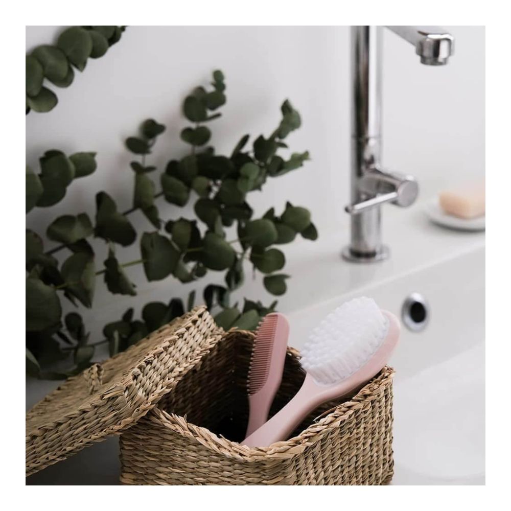Baby Brush and Comb Set - Pink