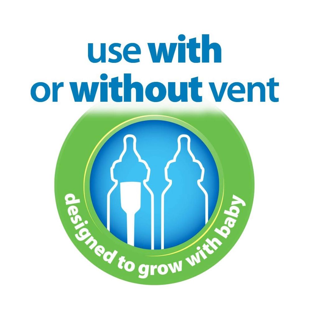 Anti-Colic Options+ Wide-Neck Glass Feeding Bottle