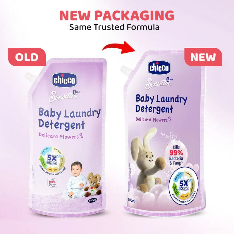 Chicco Baby Laundry Detergent Delicate Flowers 500ML