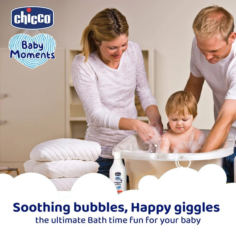Chicco Bubble Bath with Peach Extracts 300ML 0M+