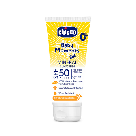 Chicco Baby Moments Mineral Sun Cream SPF 50 75g 0M+