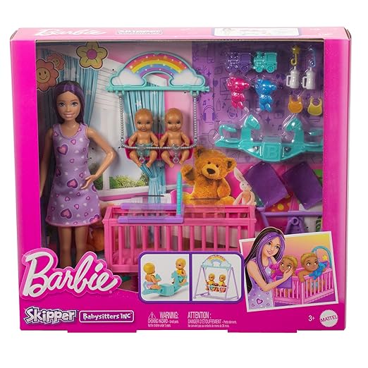 Barbie Skipper Doll & Nursery Playset