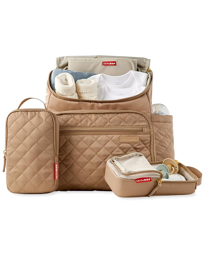 Skip Hop Forma Backpack Diaper Bag - Camel