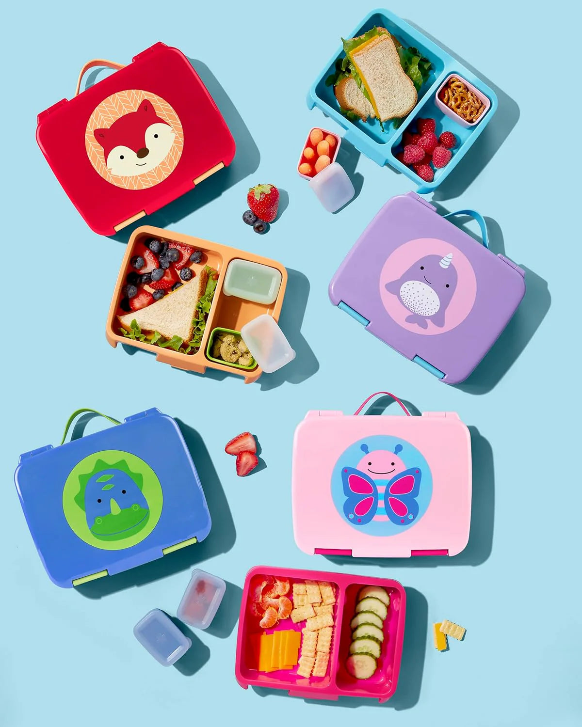Zoo Bento Lunch Box - Butterfly 3Y+