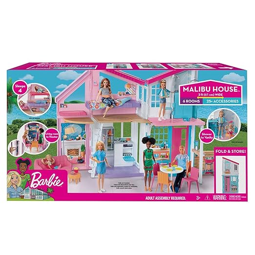 Barbie Malibu Doll House