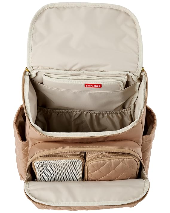 Skip Hop Forma Backpack Diaper Bag - Camel