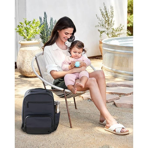 Flex Diaper Bag Backpack Navy Birth+ to 24M