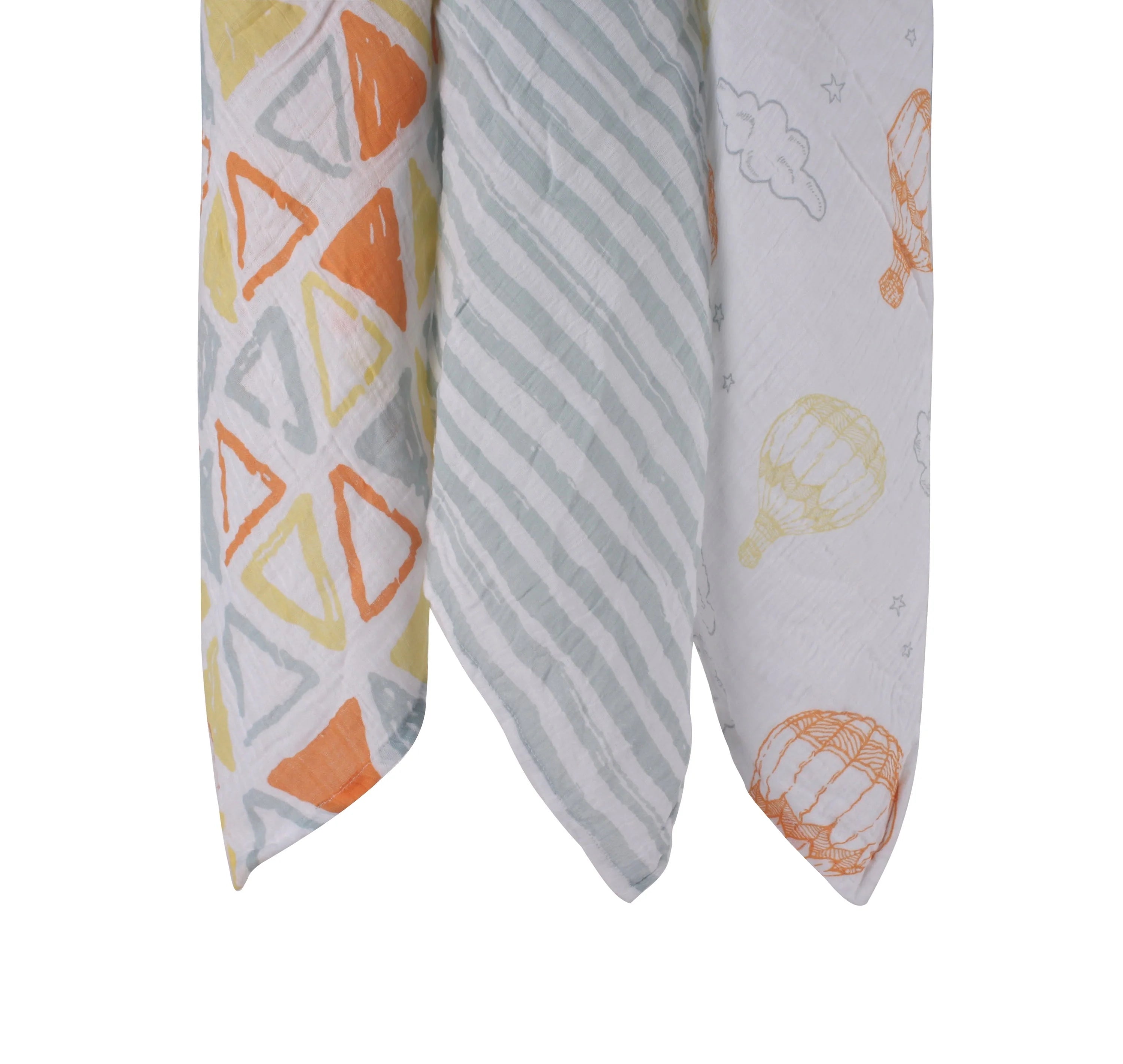 Abracadabra Swaddles (Set Of 3) - Hot Air Balloon