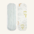 Abracadabra Muslin Burp Pad - Hot Air Balloon