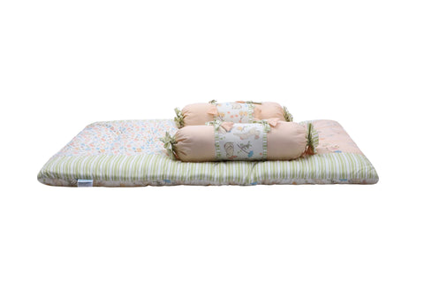 Abracadabra Gadda Set With Two Bolsters - Bunny Garden