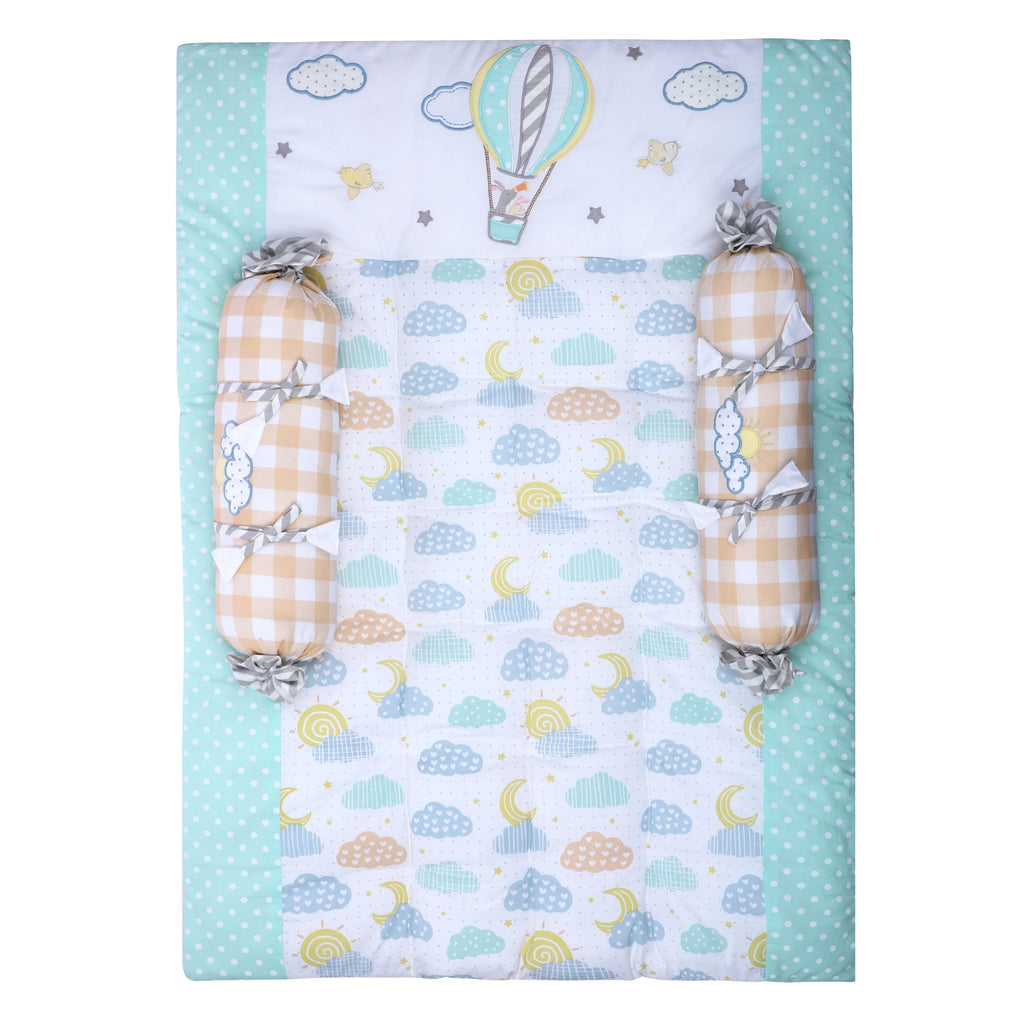 Abracadabra Gadda Set With Two Bolsters - Lost In Clouds