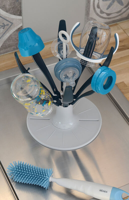 Flower Foldable Drying Rack - Blue