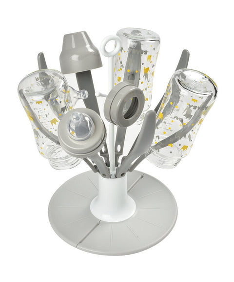 Flower Foldable Drying Rack - Grey