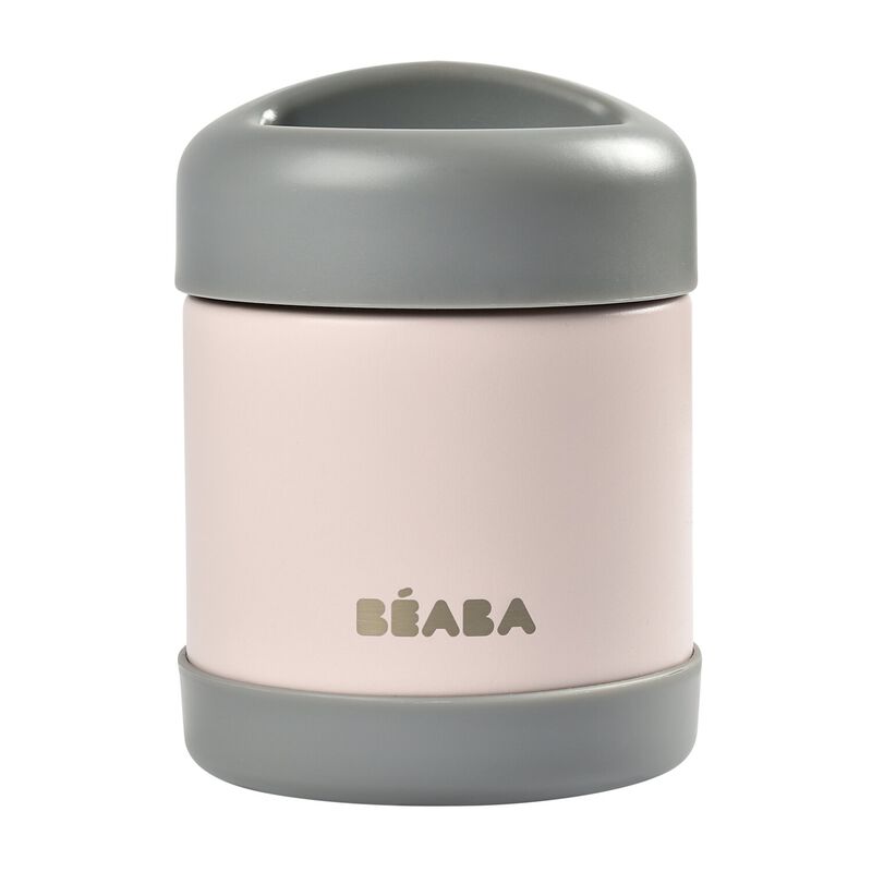 Stainless Steel Insulated Food Jar - Isothermal Portion 300 ml-Light Pink