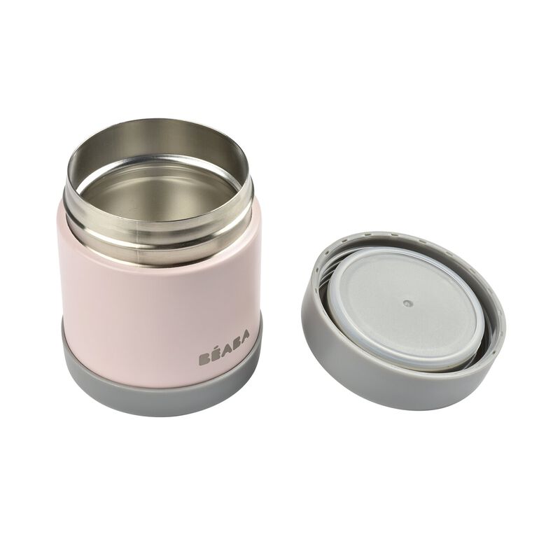 Stainless Steel Insulated Food Jar - Isothermal Portion 300 ml-Light Pink