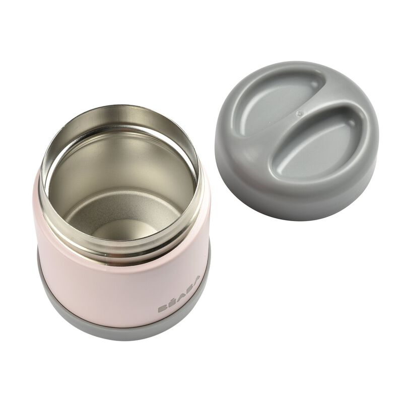 Stainless Steel Insulated Food Jar - Isothermal Portion 300 ml-Light Pink