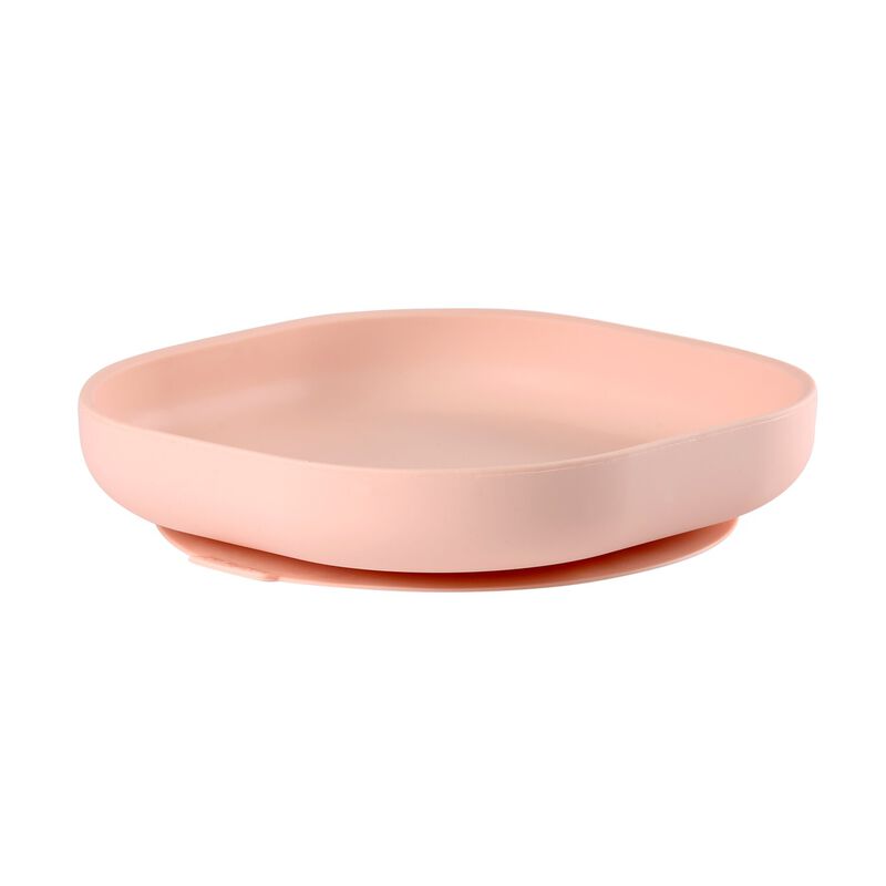 Silicone Suction Plate - Light Pink
