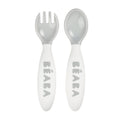 2nd stage ergonomic cutlery set 2 pieces - Light Mist