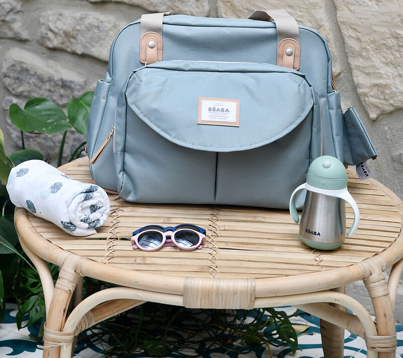 Stainless steel straw cup 250 ml - Sage Green