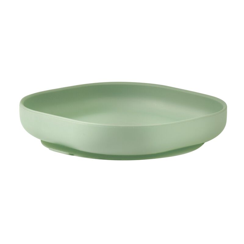 Silicone Suction Plate - Sage Green
