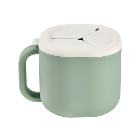 Beaba - Snack box silicone sage green