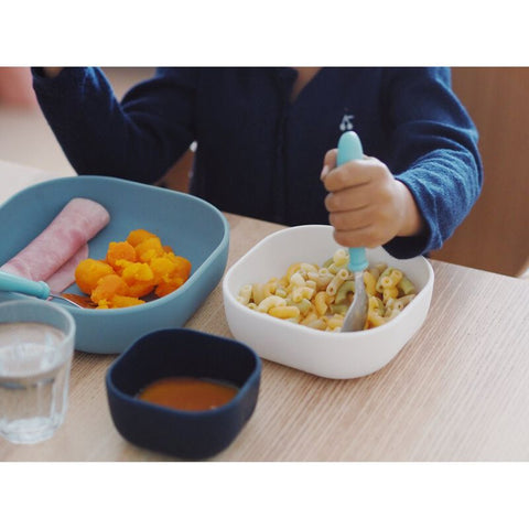 Silicone 3 piece nesting bowl set -Night Blue