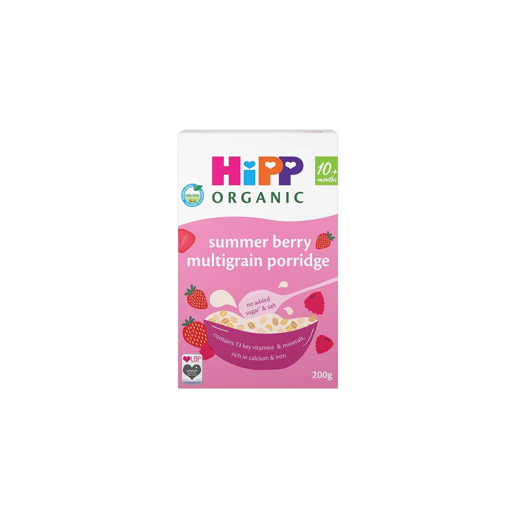 Organic Summer Berry Multigrain Porridge Baby Cereal 10+ Months 200g