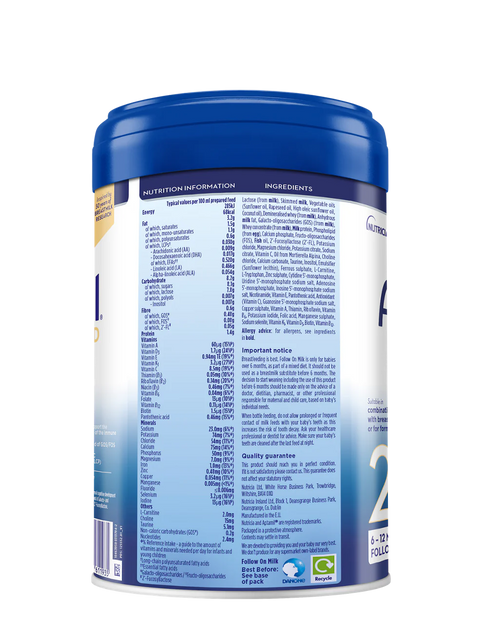 Aptamil® Advanced Follow On Milk 800g, 6-12Months