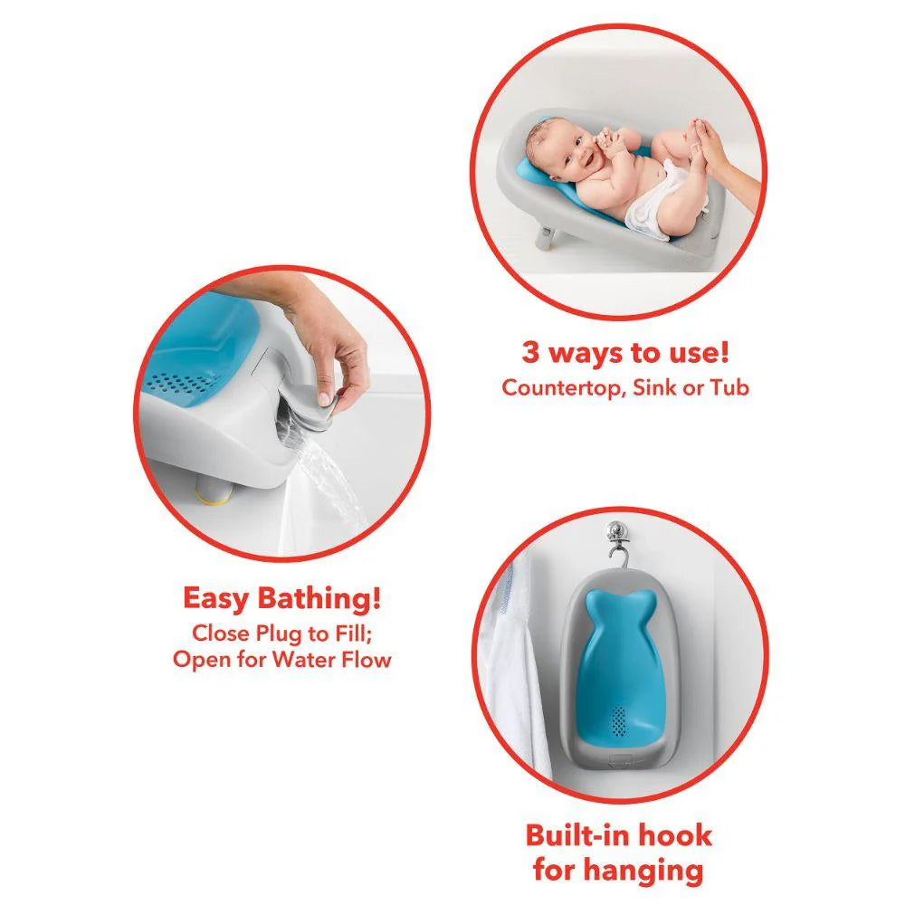 Moby Recline Rinse Bather and Waterfall Bath Rinser Combo