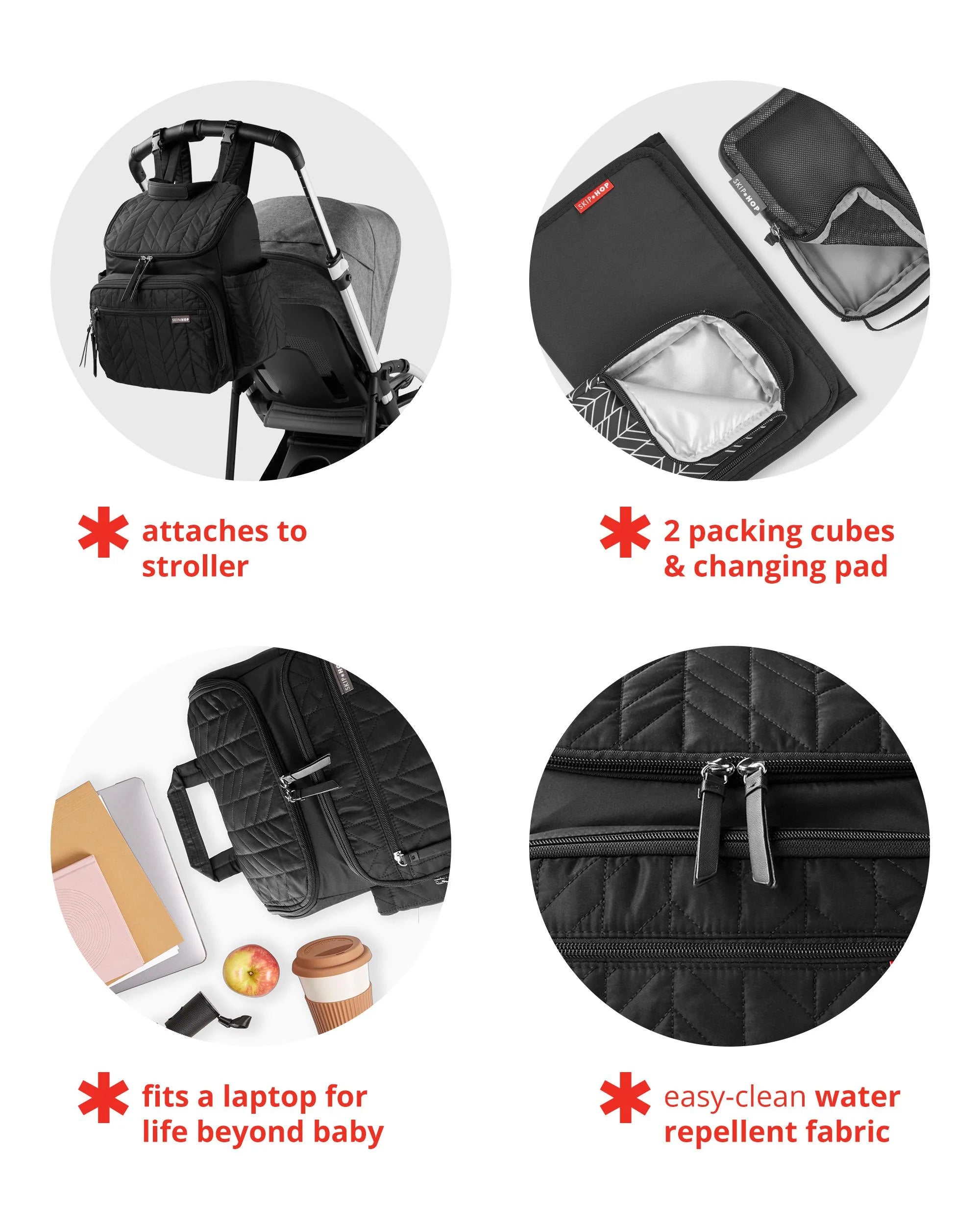 Skip Hop Forma Backpack Diaper Bag - Navy