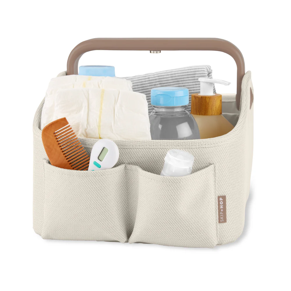 Diaper Caddy Light Up - Oak