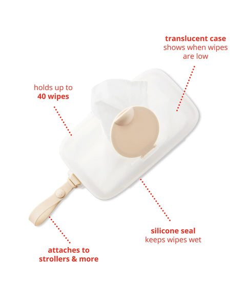 Skip Hop Wipes Case - Oat