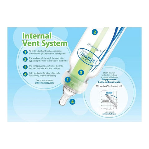 Anti-Colic Options+ Narrow-Neck Glass Feeding Bottle - 250 ml