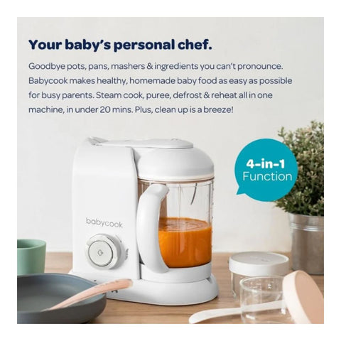Babycook Solo 4 In 1 Food Processor - Dark Grey