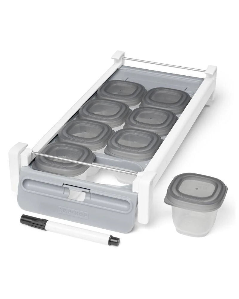 Weaning Accessory Easy-Prep Store And Starter Set Grey 3 To 36 Months