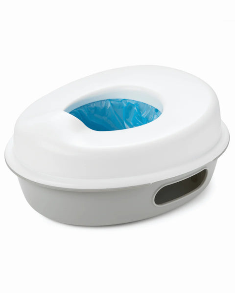 Potty Training Go Time 3in1 Potty -White & Grey