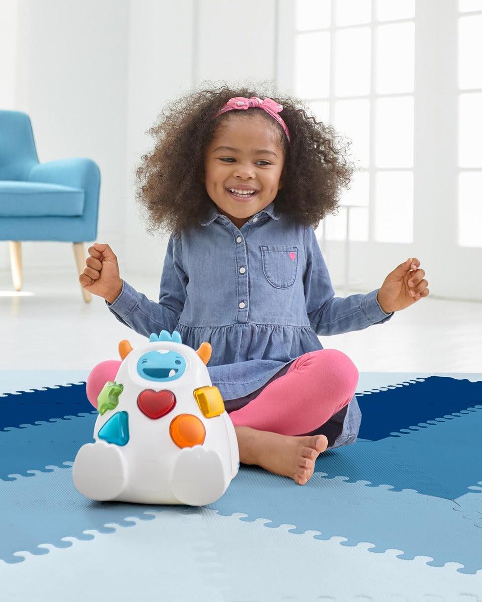 Playspot Geo Playgym & Mats Blue-Ombre - Playmats For Ages 0-2 Years