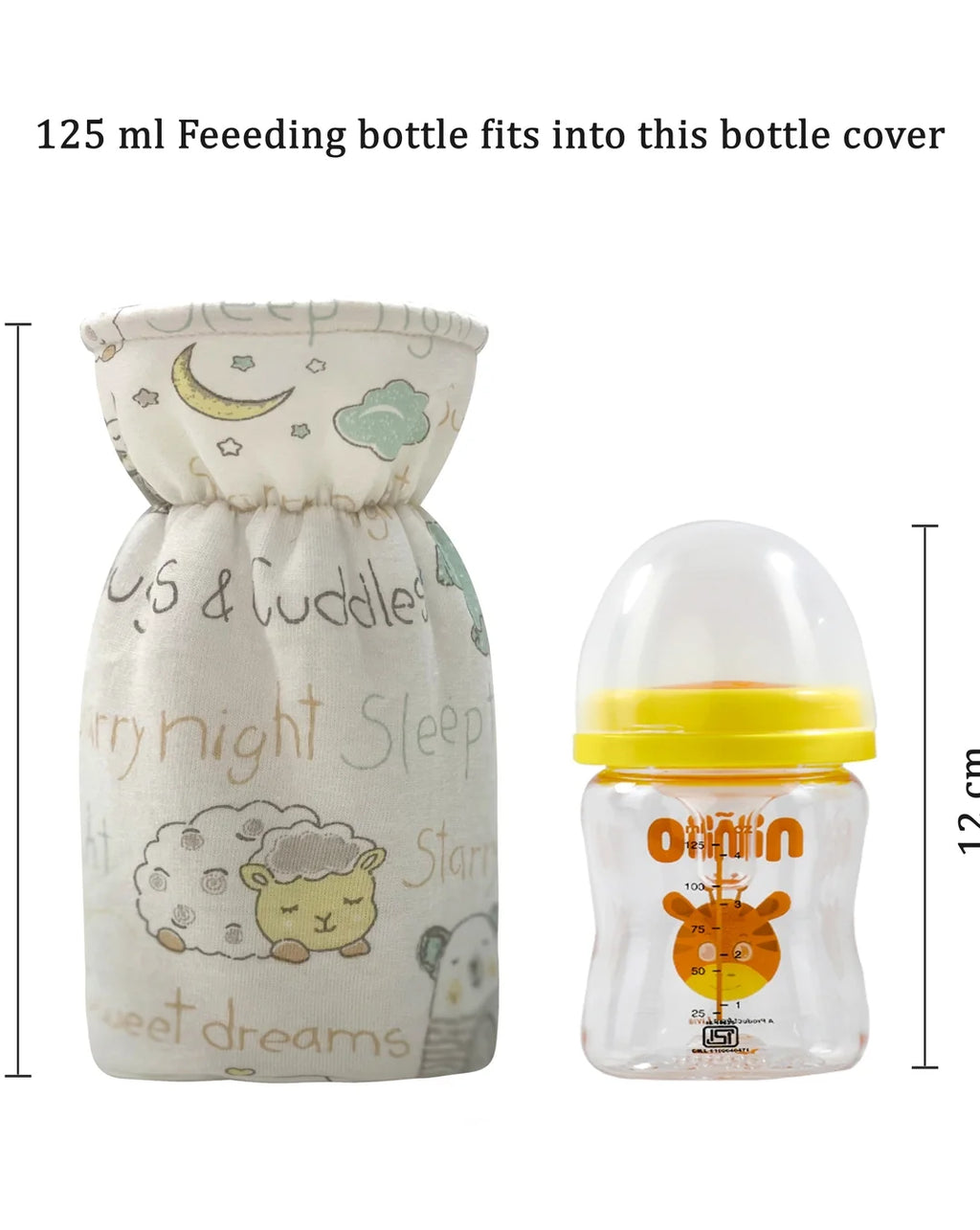 Abracadabra Baby Feeding Bottle Cover - Sleepy